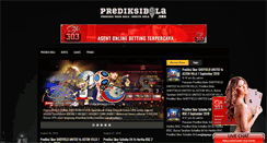 Desktop Screenshot of prediksibola.org