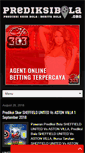 Mobile Screenshot of prediksibola.org