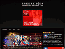 Tablet Screenshot of prediksibola.org